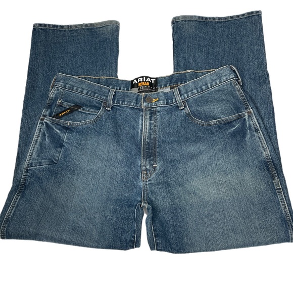 Ariat Rebar M4 Low Rise Boot Cut Jeans 38 - Picture 3 of 12